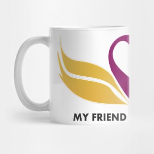 My Friend Swan Mug